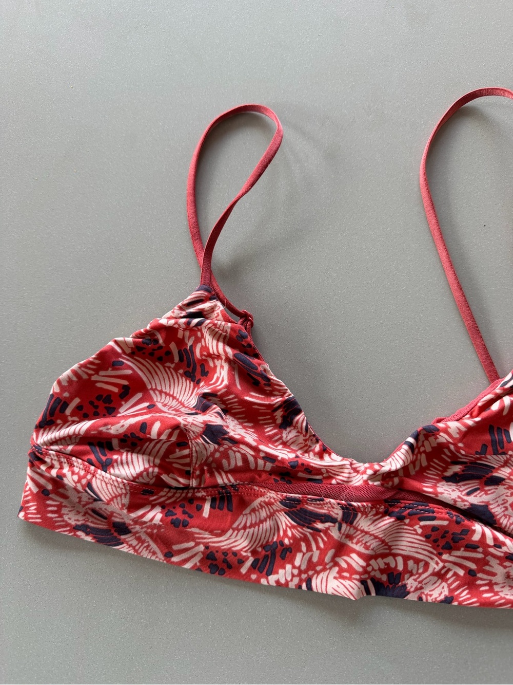 Free People intimates Orange Printed Bralette Top bra